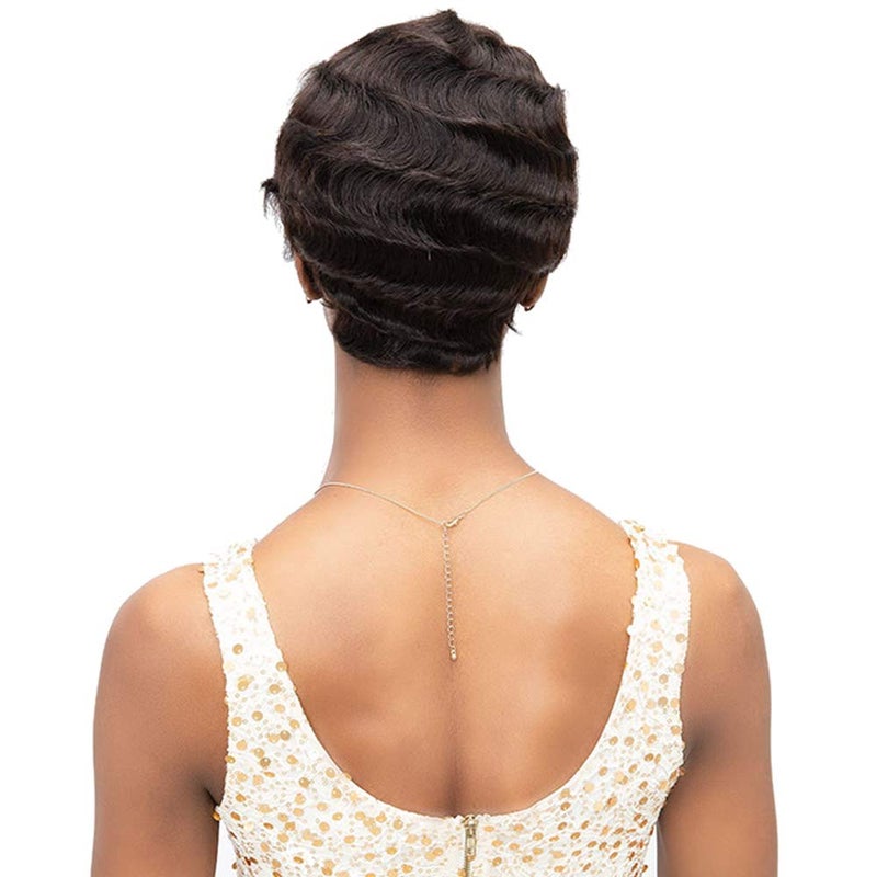 Janet Collection 100% Human Remy Hair Wig Mommy Parting Wig (1) - Image 5